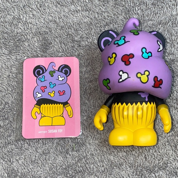 Disney Other - 🌵 Retired Disney Vinylmation Mickey Cupcake from the "Bakery" series!